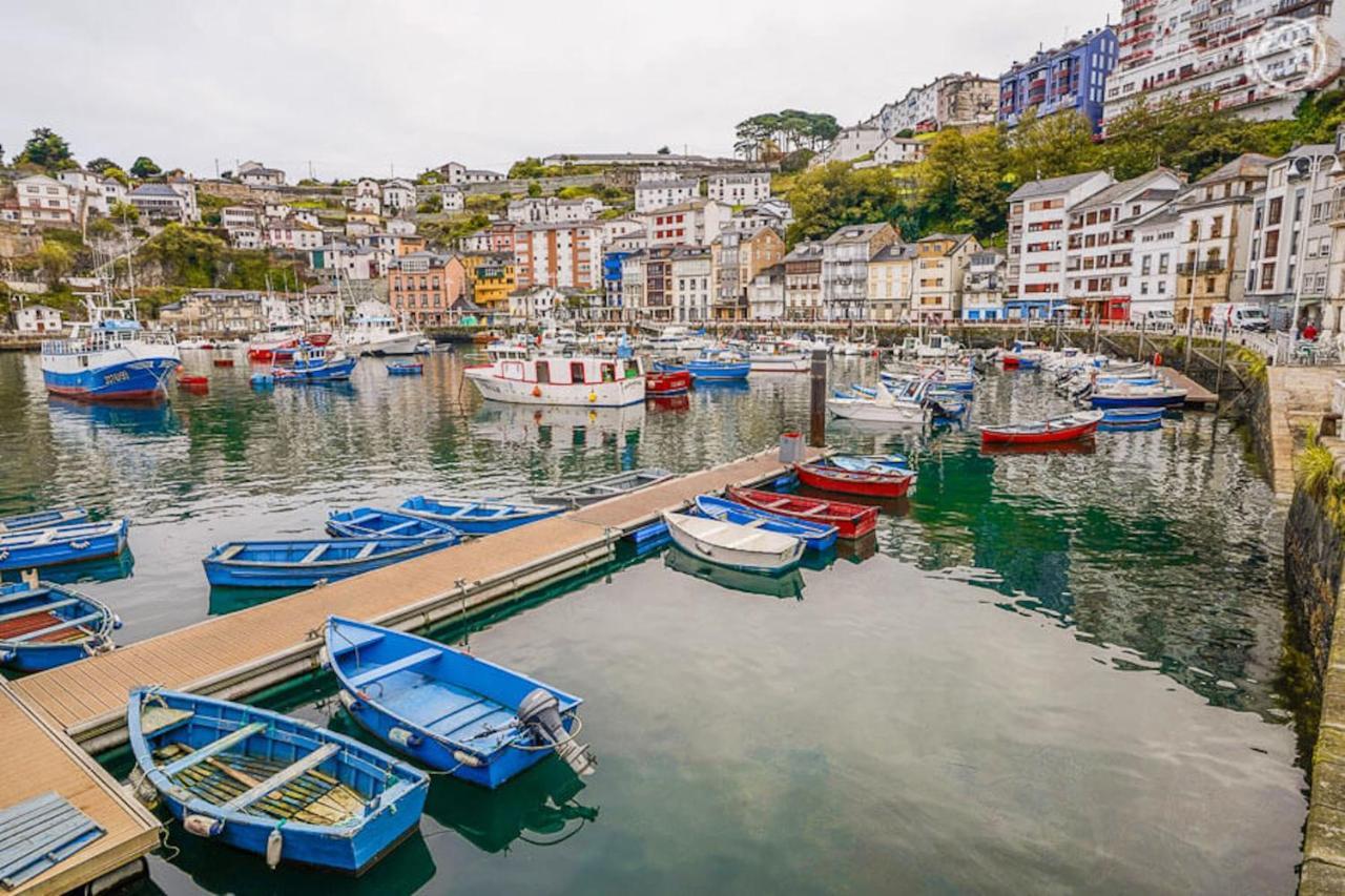 Room In Lodge - Double And Single Room - Pension Oria 2 Luarca Eksteriør bilde